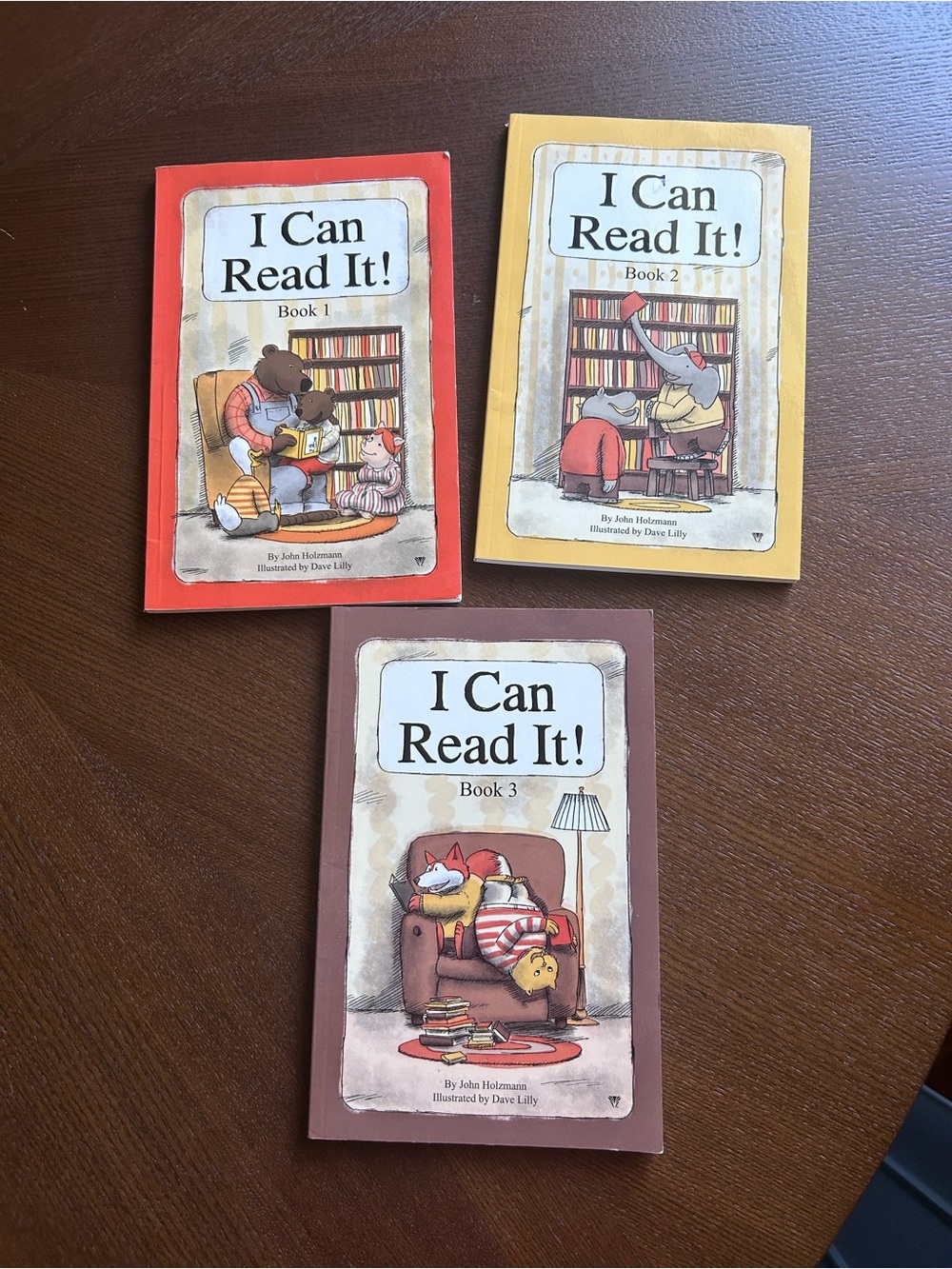 “I Can Read It” Books 1-3 John Holzmann Sonlight BookShark B Readers
